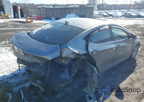 2011 Hyundai Elantra Limited from USA, damaged, VIN 5NPDH4AE5BH045257